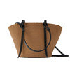 Generous basket bag with elegant leather accents Kalsten