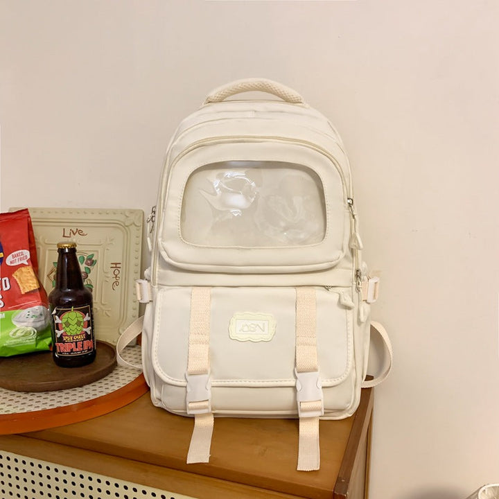 Multi-Functional Transparent School Backpack