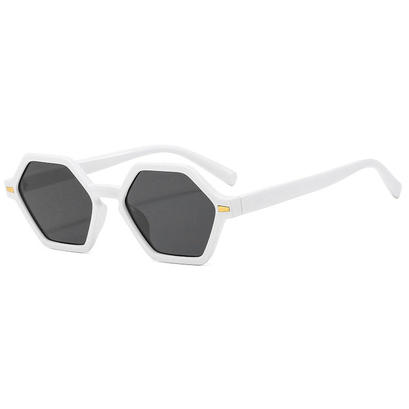 Women's hexagonal sunglasses with fashionable design and UV protection Kalsten