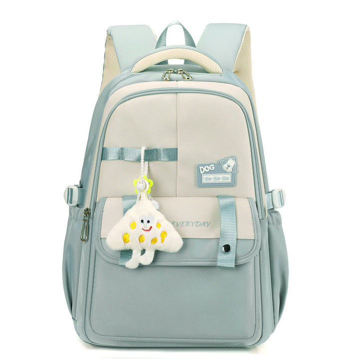 Child-friendly backpack made of high-quality material with fun pendants Kalsten