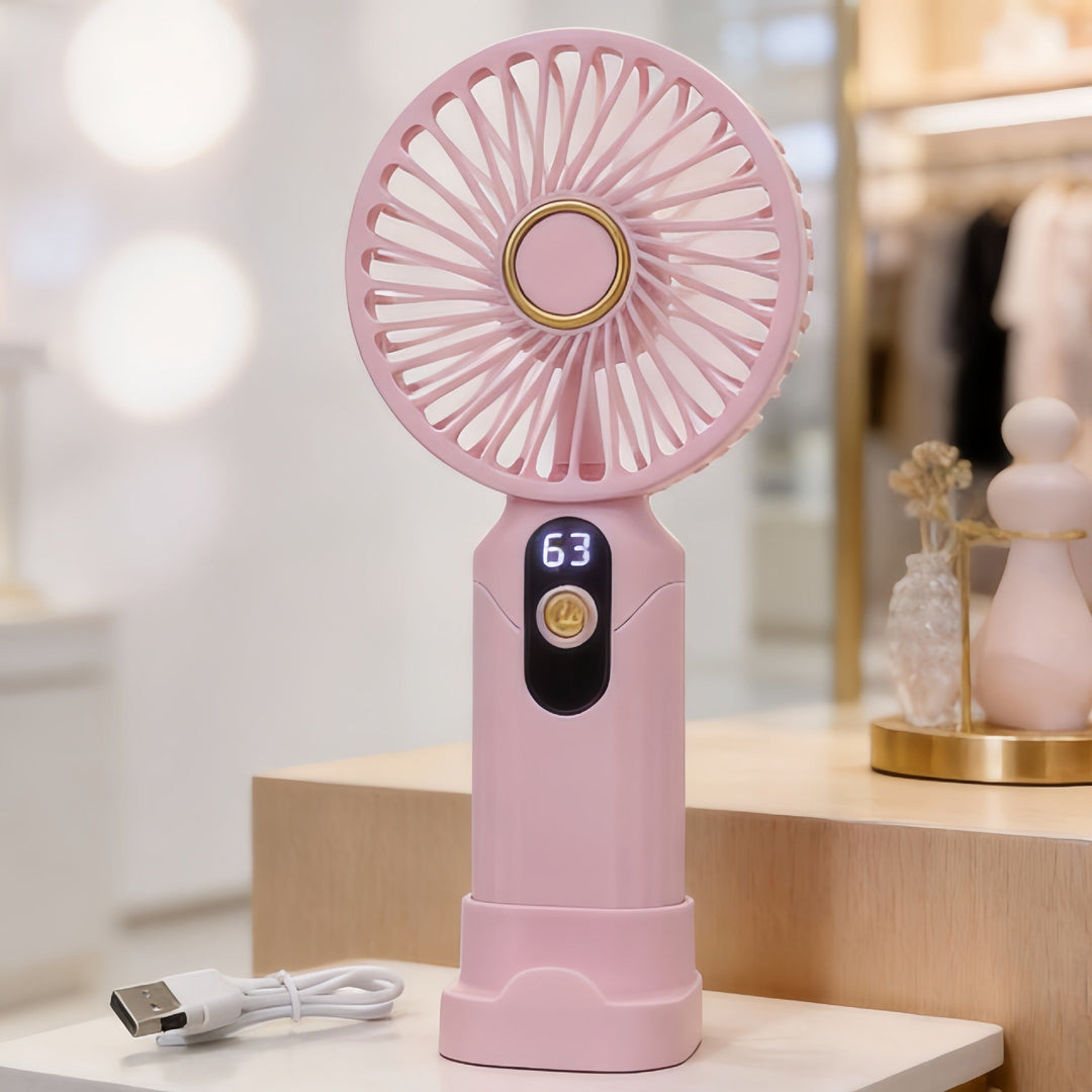 Women's portable USB fan with variable speed control Kalsten