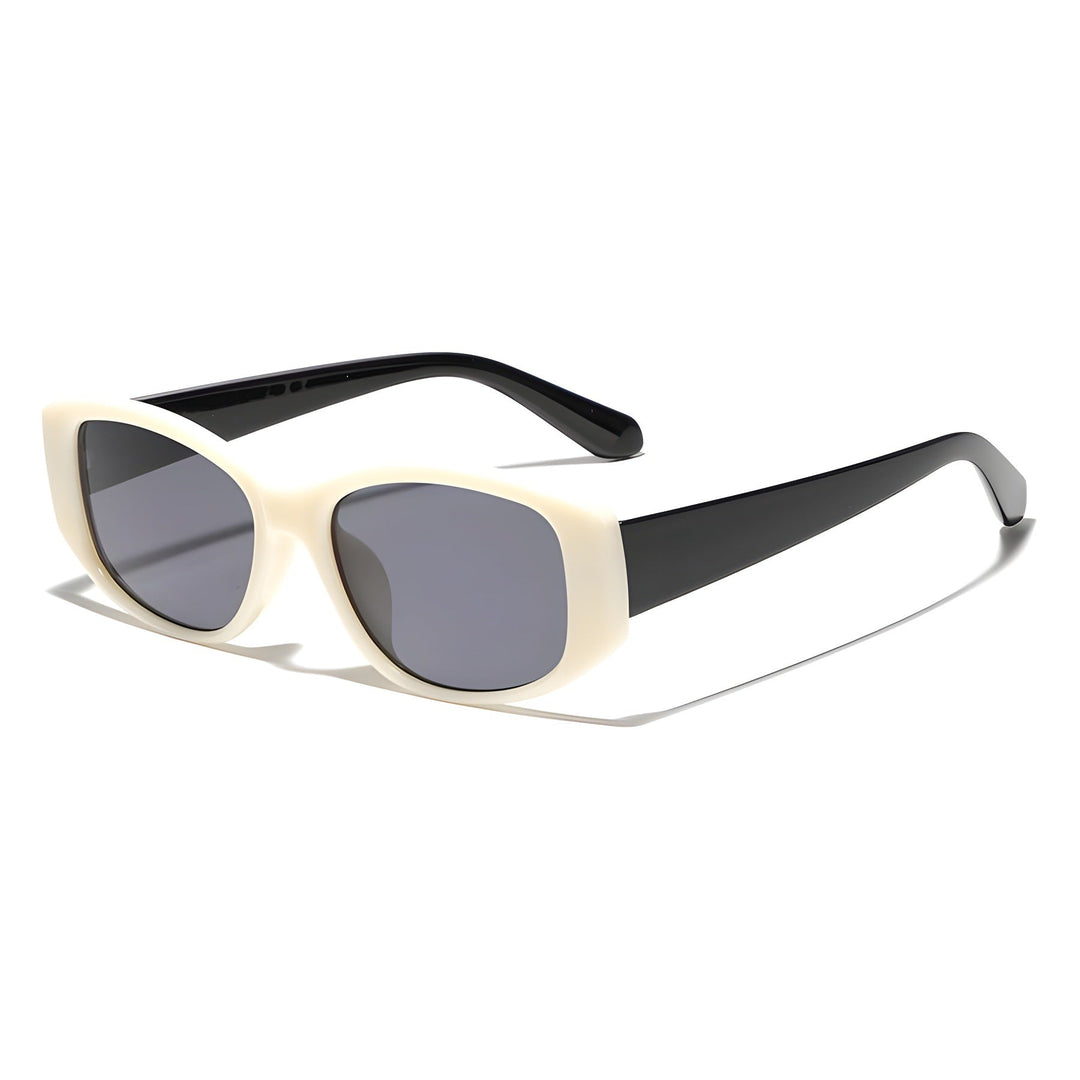 Ladies fashionable cat eye sunglasses with holographic design Kalsten