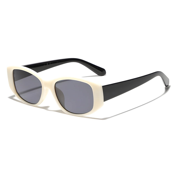 Ladies fashionable cat eye sunglasses with holographic design Kalsten