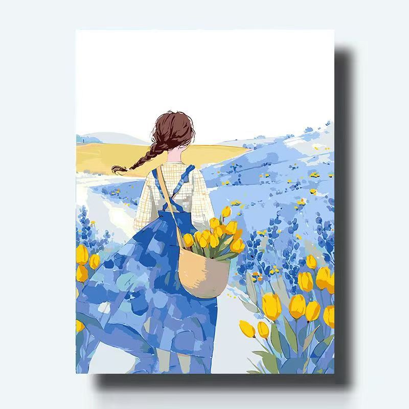 Artistic Floral Canvas Print Kalsten