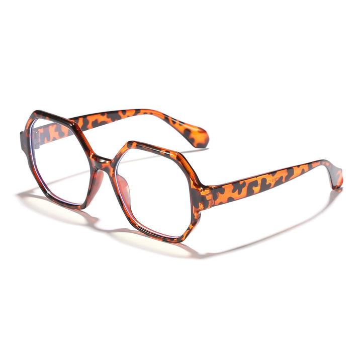 Women's fashionable sunglasses with hexagonal frame and UV protection Kalsten