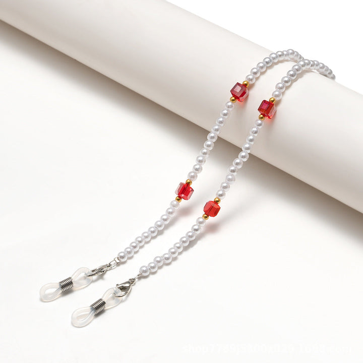 Elegant Beaded Eyewear Holder Kalsten
