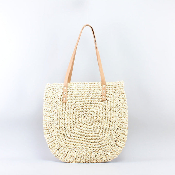 Large Braided Shopper Made of Natural Material Kalsten