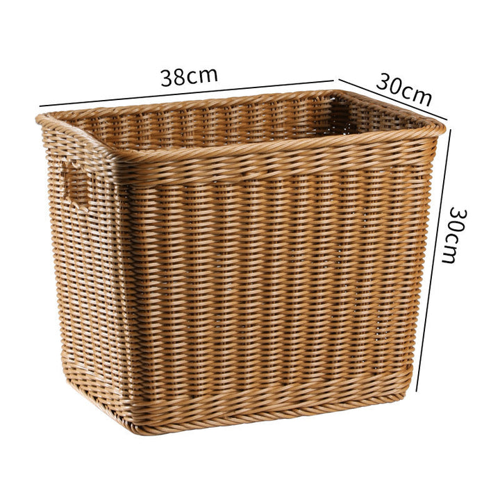 Premium Handwoven Wicker Storage Bin Kalsten
