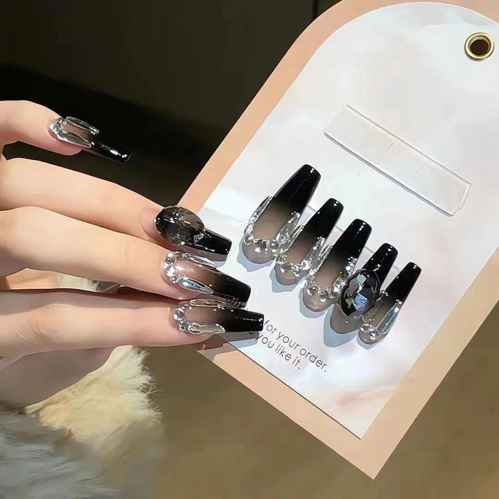 Stylish Long Stiletto Nail Art Extensions Kalsten