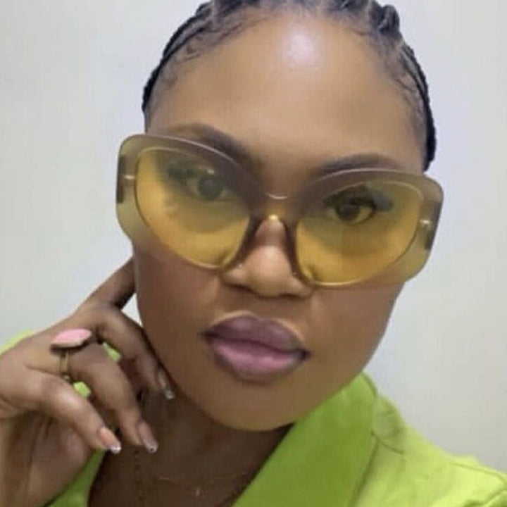 Women elegant oversized sunglasses with striking design Kalsten