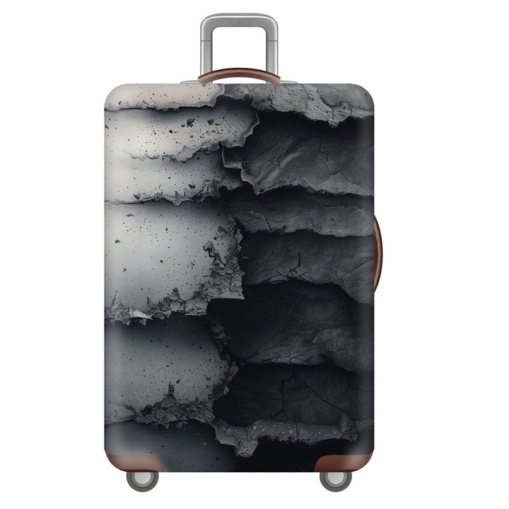 Unisex nan robust hard-shell suitcase with artistic face portrait print and 360° wheels Kalsten