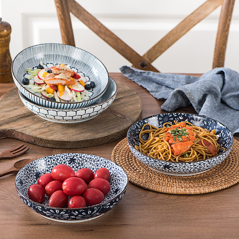 Elegant Porcelain Serving Bowl Set