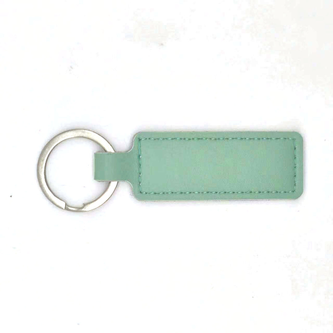 Unisex keychain with customizable faux leather Kalsten