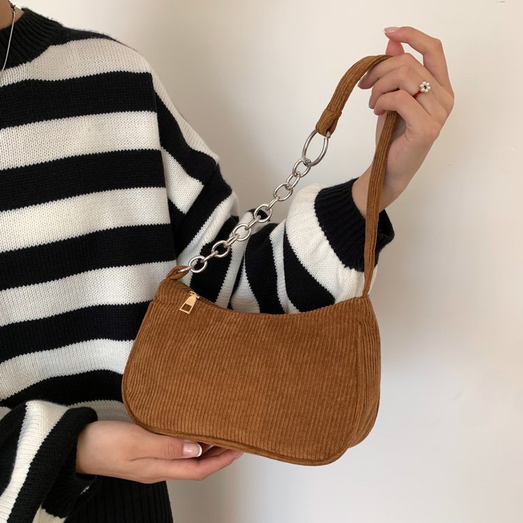 Fashionable Cord Handbag Kalsten
