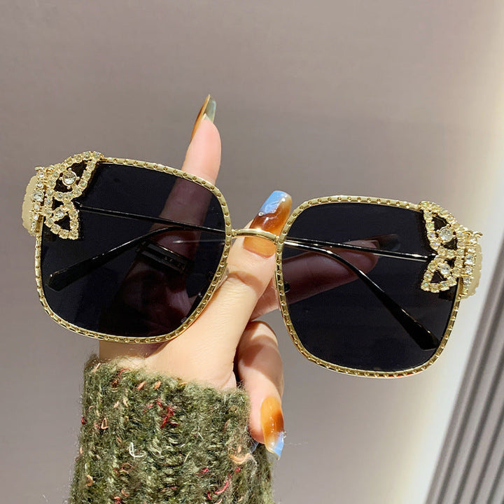 Ladies extravagant glasses with sparkling accents Kalsten