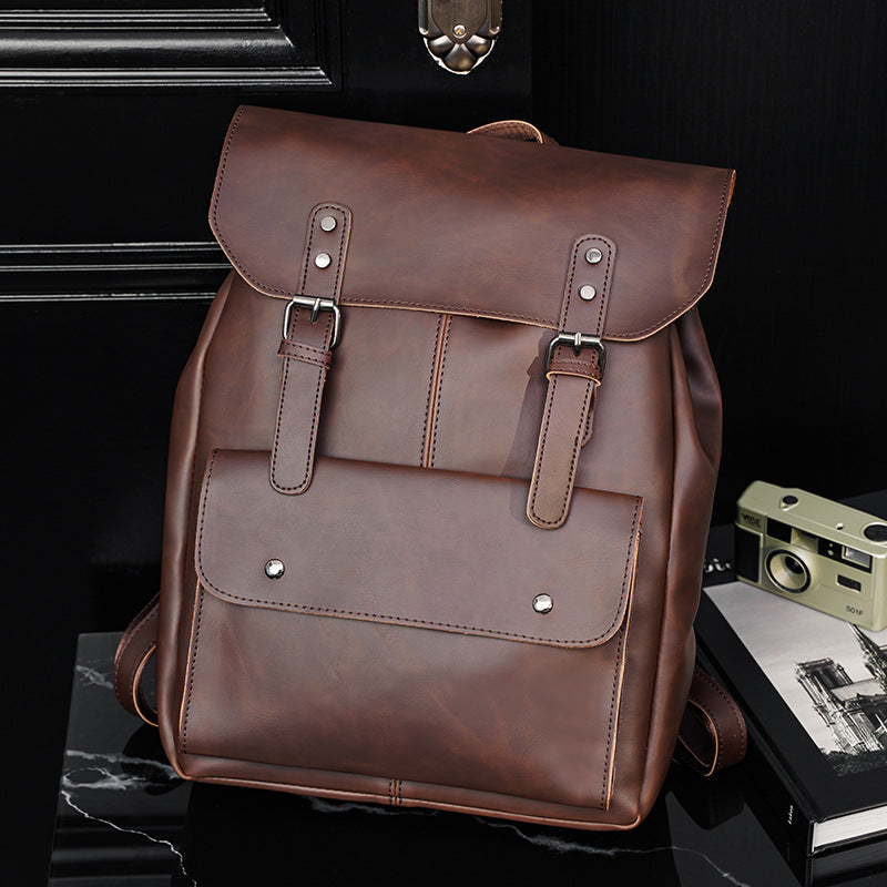 Elegant Backpack Made of Durable Faux Leather Kalsten