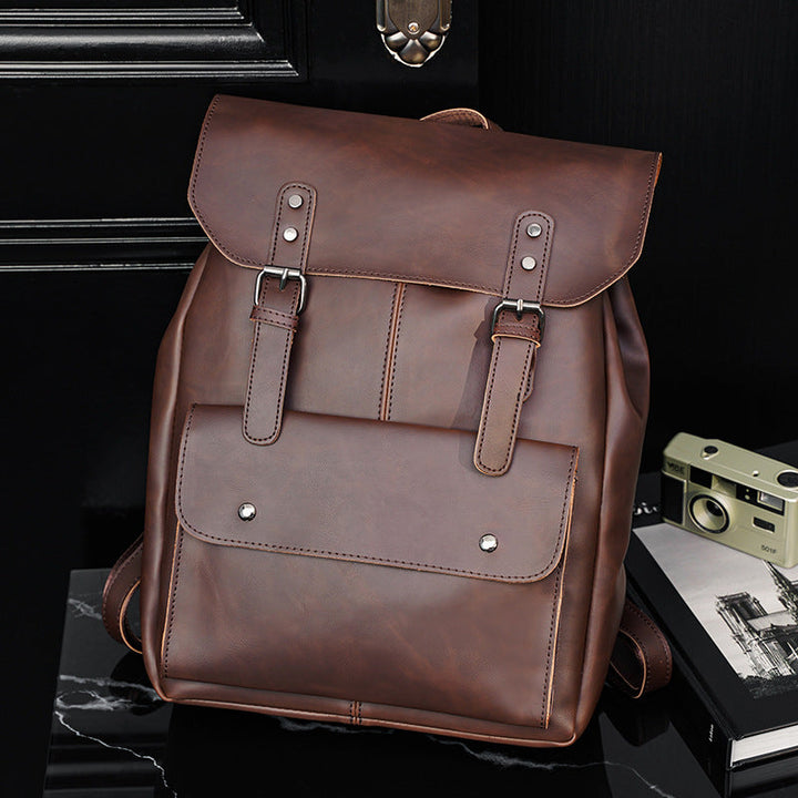 Elegant Backpack Made of Durable Faux Leather Kalsten