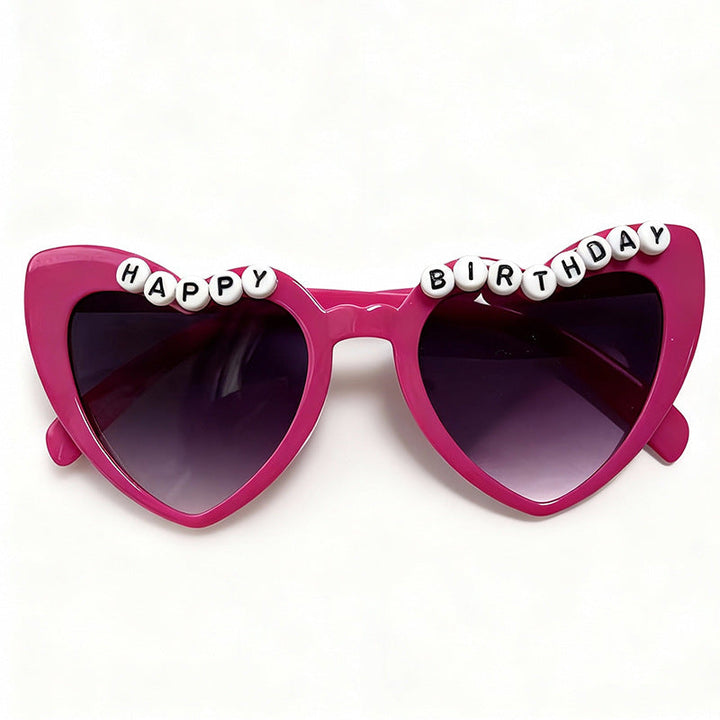 Fun Themed Heart-Shaped Sunglasses Kalsten