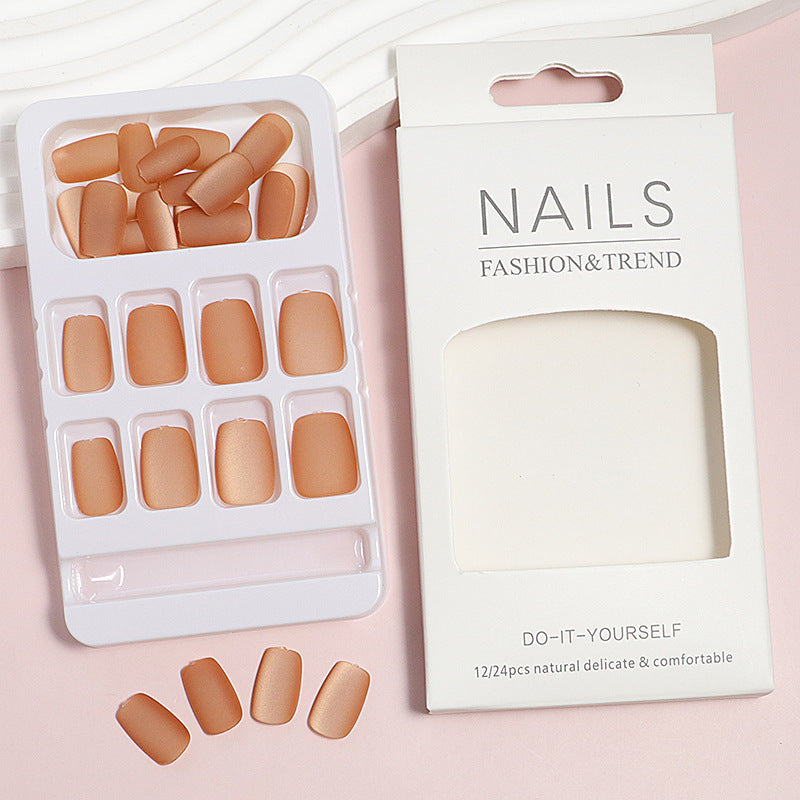 DIY Natural Finish Press-On Nail Tips Kalsten