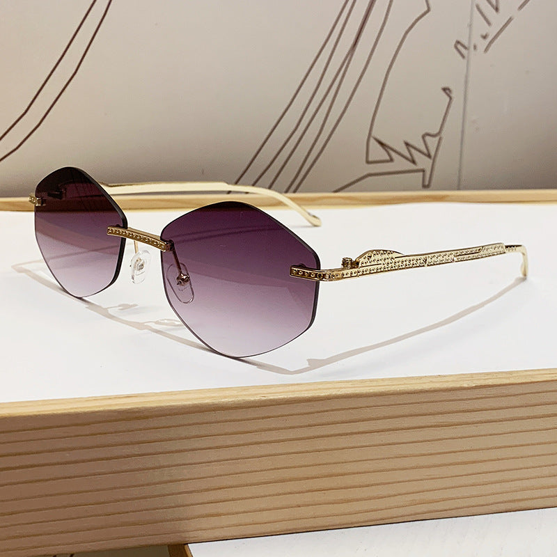 Women's extravagant sunglasses with sparkling accents Kalsten
