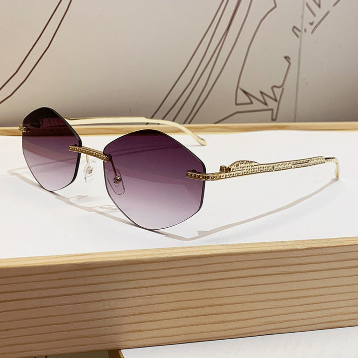 Women's extravagant sunglasses with sparkling accents Kalsten