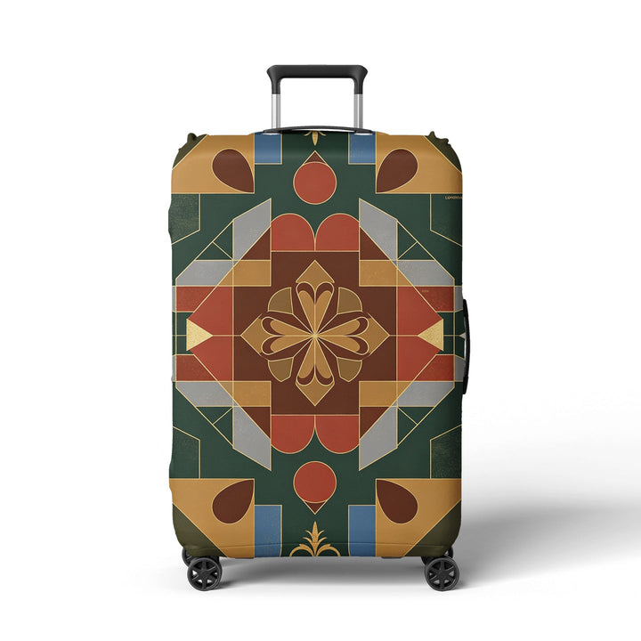 Ladies Luggage Protection with Modern Geometric Design Kalsten