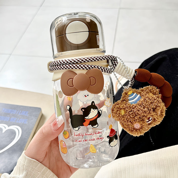 Ladies Leakproof Drinking Bottle with Animal Motifs Kalsten