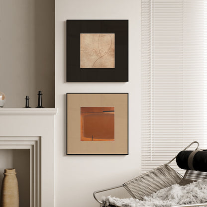 Abstract Framed Artwork