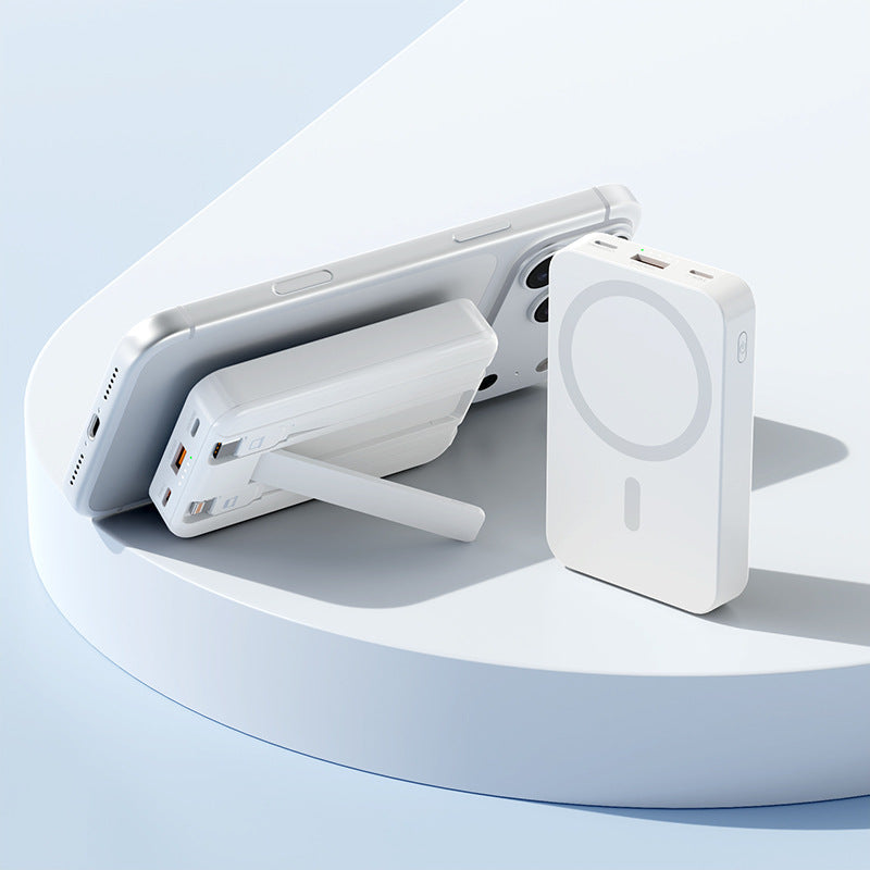 Portable power bank with magnetic function and integrated stand Kalsten