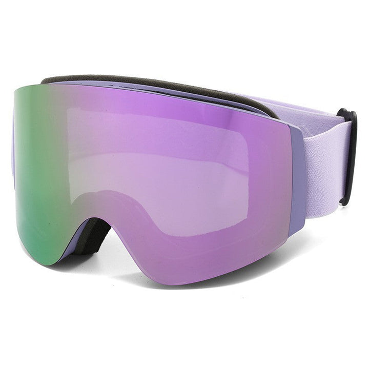 Ladies ski goggles with side glare protection and antifog coating Kalsten