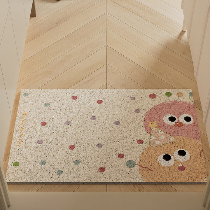 Fun Character Welcome Mat Kalsten