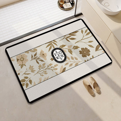 Decorative Geometric Pattern Area Mat Acalora