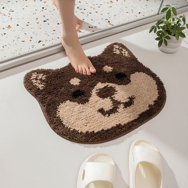 Cute Animal Character Bath Mat Kalsten