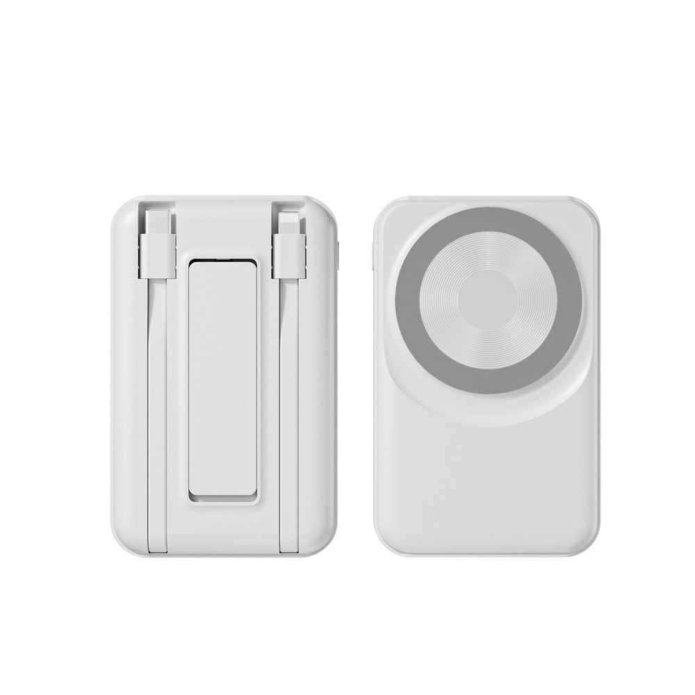 Portable power bank with integrated charging cable Kalsten