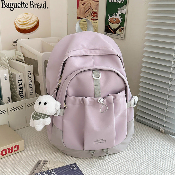 Cute Plush Animal-Themed School Backpack
