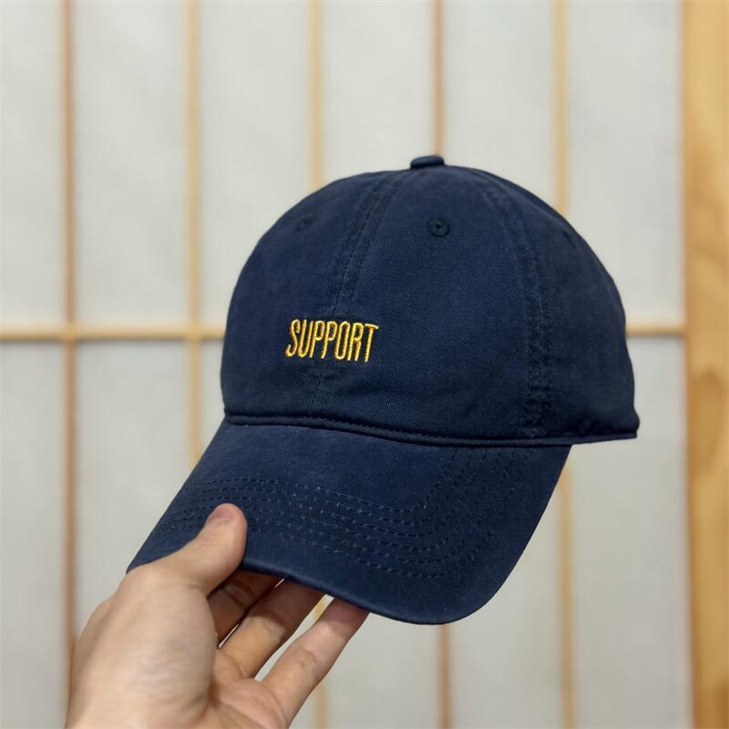 Men's Supportive Embroidered Cotton Baseball Cap Kalsten