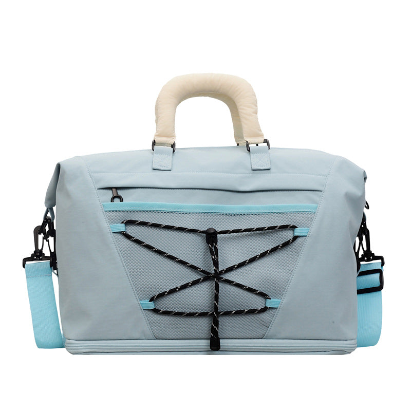 Sporty Shoulder Bag with Practical Organizer Kalsten