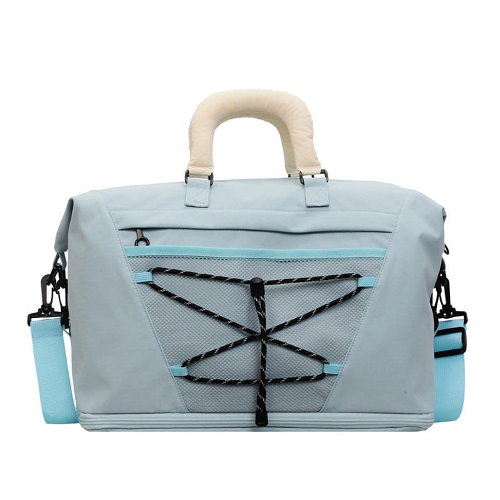 Sporty Shoulder Bag with Practical Organizer Kalsten