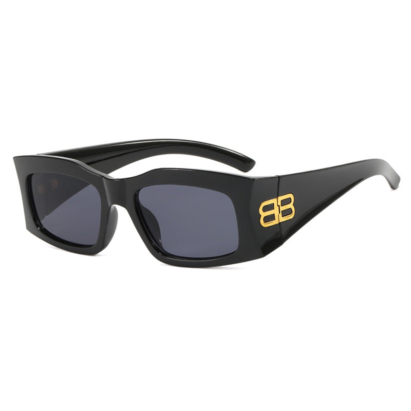 Women's fashionable sunglasses with angular frame and polarized lenses Kalsten