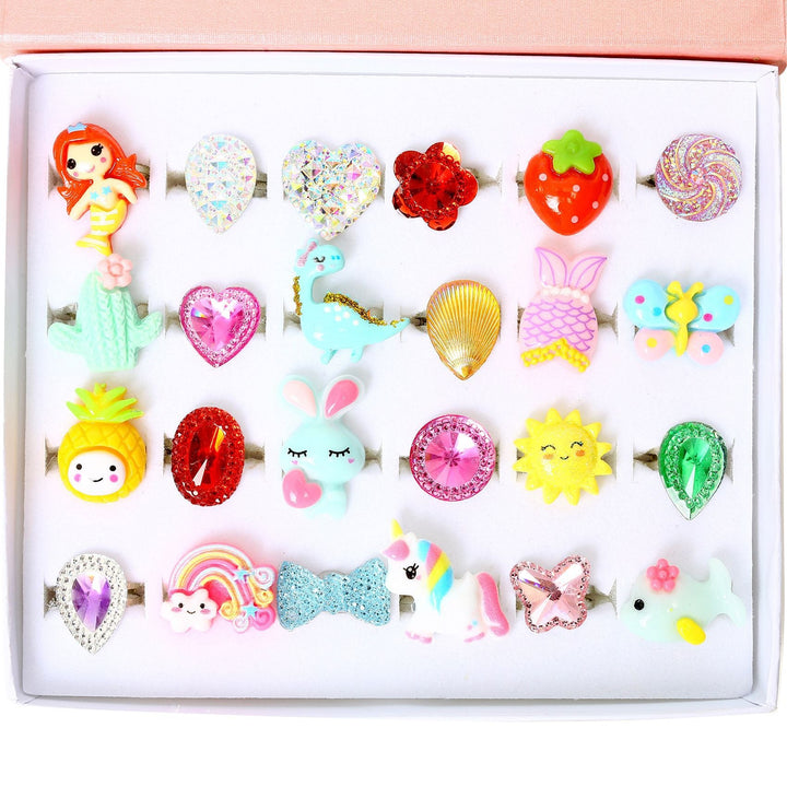 Unisex Creative Decoration Set with Colorful Motif Buttons Kalsten