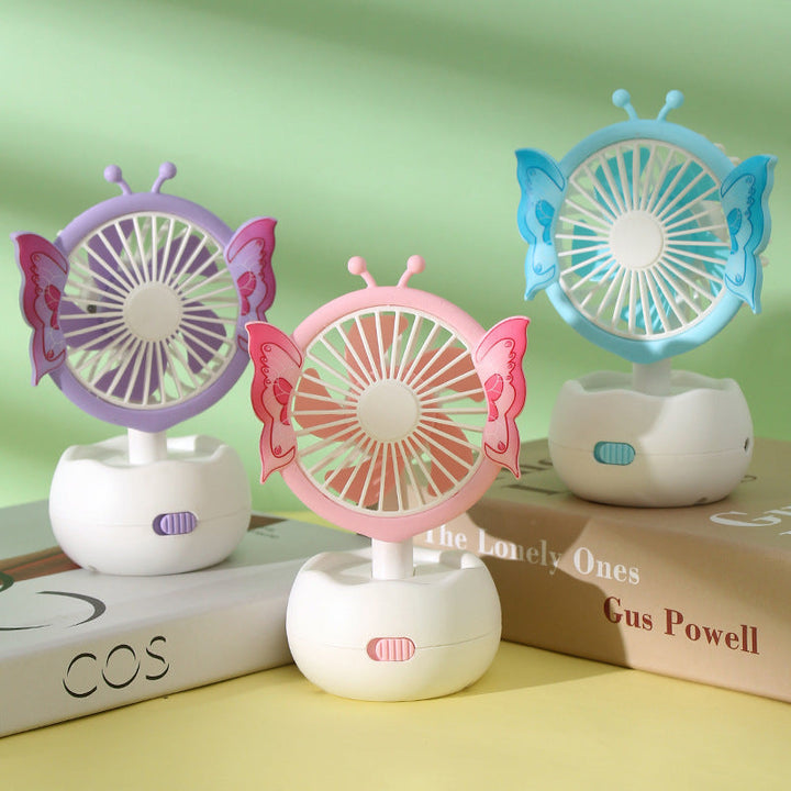 Women portable flower design mini fan Kalsten