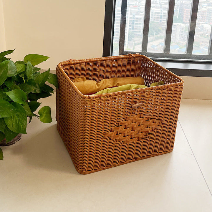 Women's Storage Basket with Flip Lid Kalsten