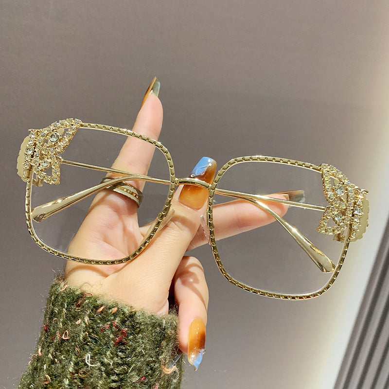 Ladies extravagant glasses with sparkling accents Kalsten