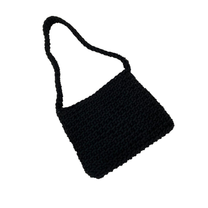 Hand-knotted shoulder bag made of high-quality sustainable material Kalsten