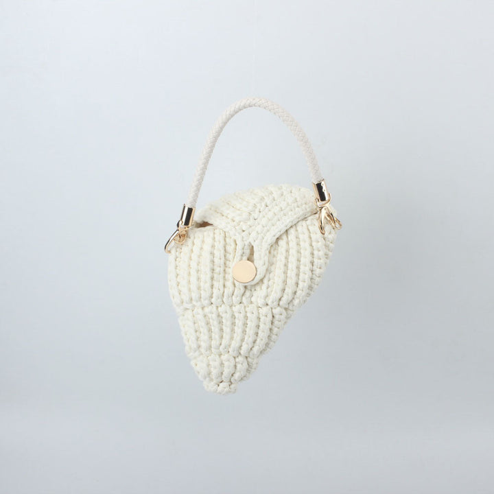 Handbag Made of High-Quality Macrame with Elegant Closure Kalsten