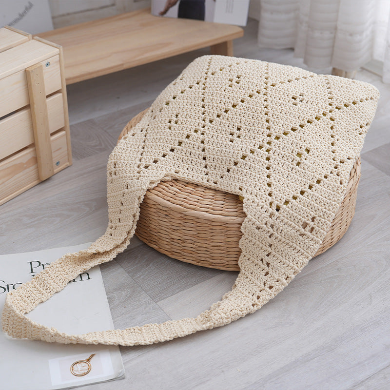 Handmade Macrame Tote Bag Kalsten