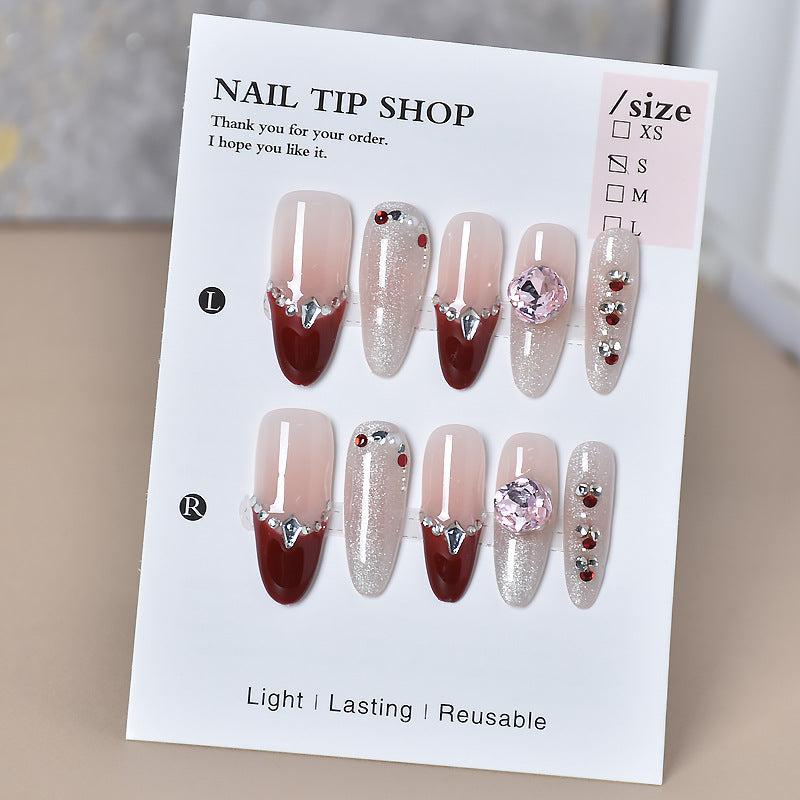 Decorative Glamour Press-On Nail Extensions Kalsten