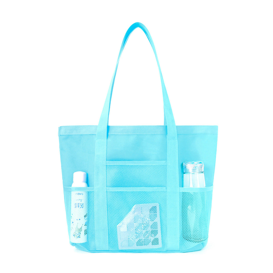 Padded shopping bag with side mesh pockets Kalsten