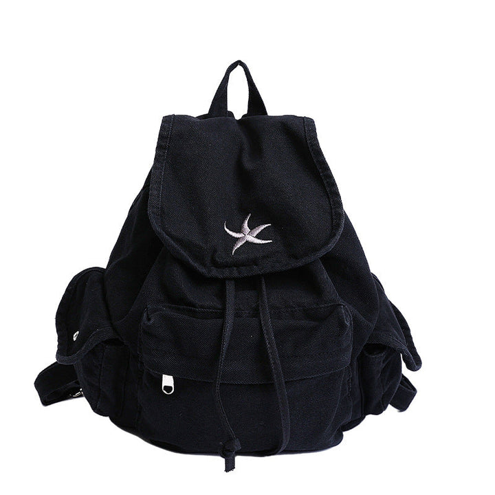 Canvas Drawstring Backpack