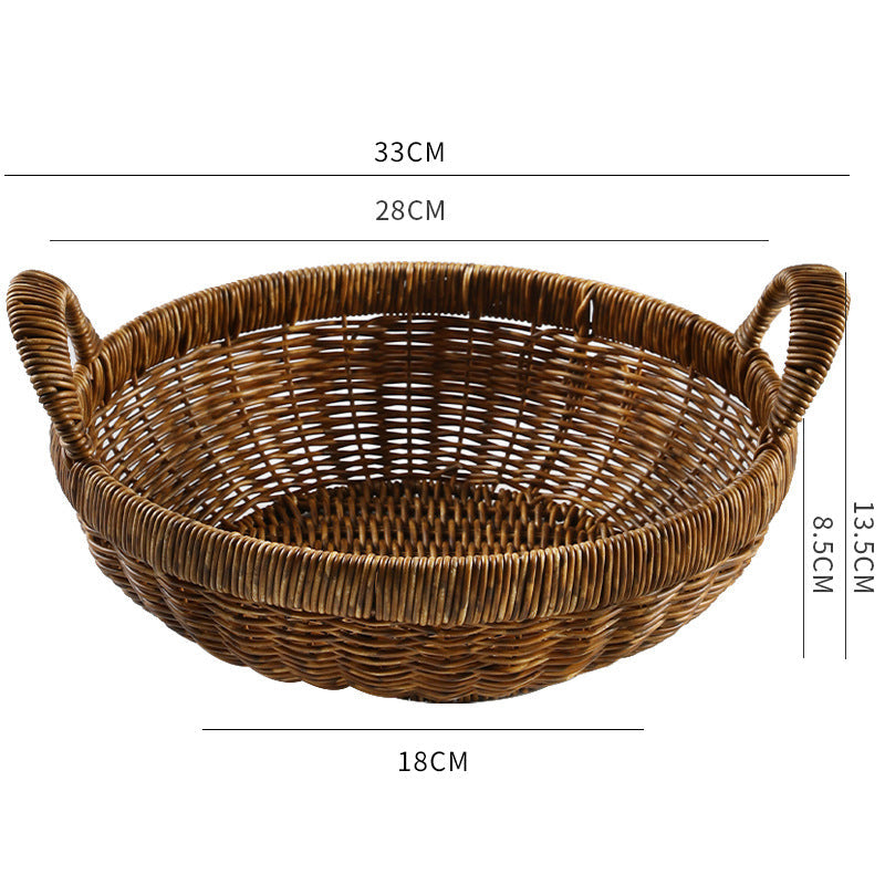 Unisex Practical Fruit and Vegetable Container with Two Handles Kalsten